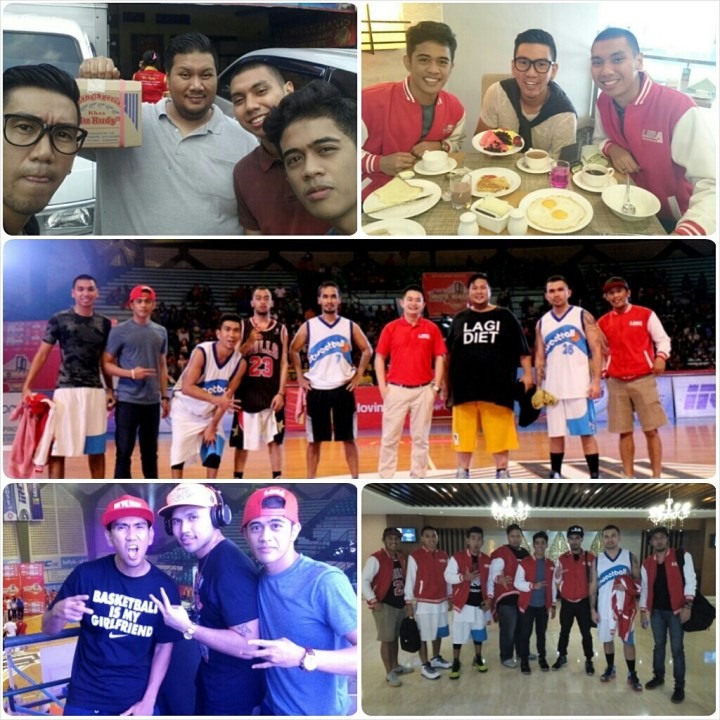 Yoga Hidayat saat di Final LIMA Basketball Final Surabaya