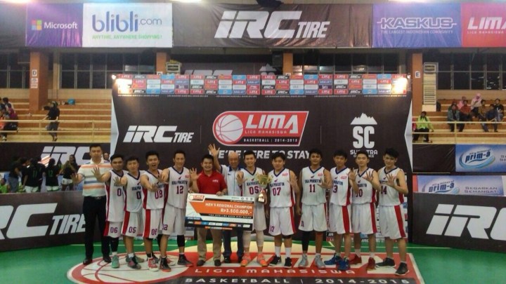 LIMA Basketball IRC Tire Sumatera Conference_STIE Eka Prasetya
