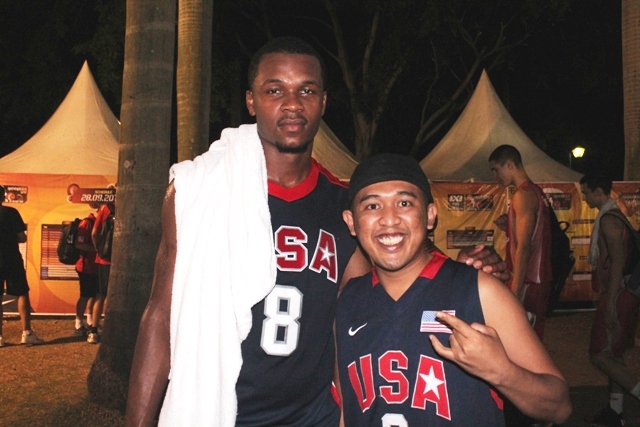 Demonte Flannigan saat bersama ngobrolbasket di FIBA 3x3 U18 Jakarta
