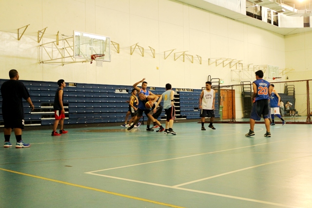 Aksi dari salah satu pemain di Ghostz Basketball Community