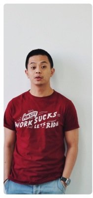 Edo bermain basket agar bisa jadi model... (Melipir - Red)