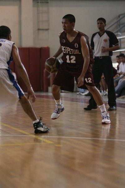 Rocky Padila mendapatkan beasiswa main di Perpetual Help University di Manila