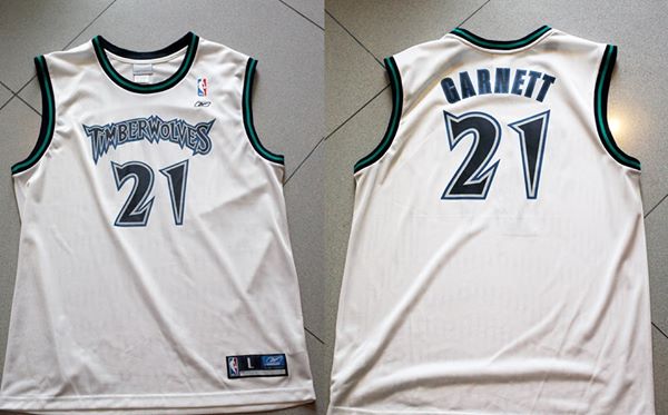 Reebok Minnesota Timberwolves Kevin Garnett jersey
