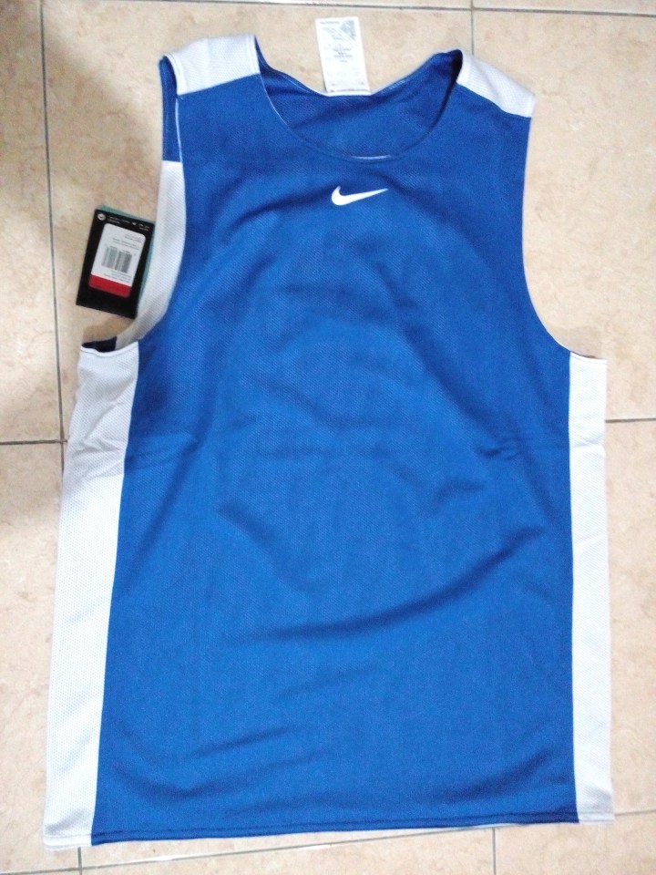 NIKE League Reversible Tank Men's Basketball Jersey (Tampak Depan)