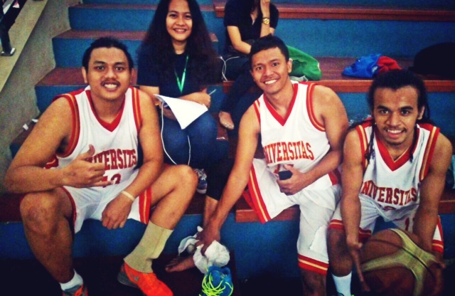 Viki Dwi Laksono saat ditengah-tengan latihan