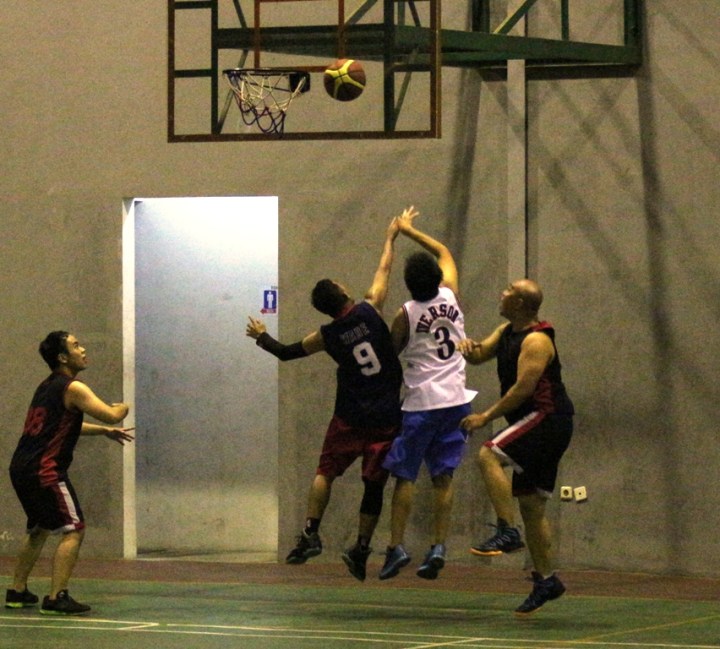 Nike Lebron11 digunakan saat melompat