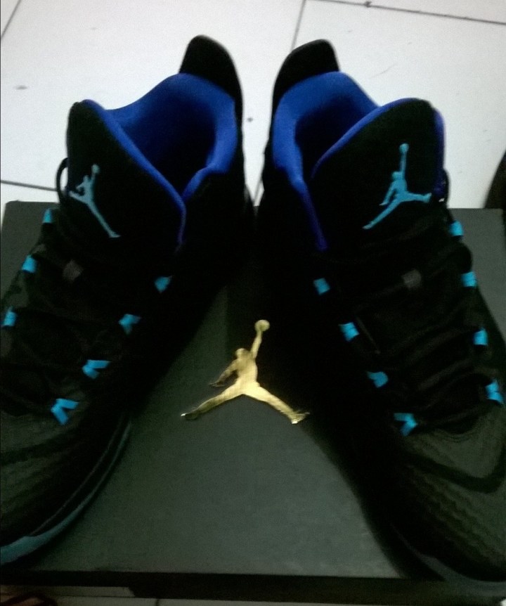 Airjordan superfly 3 playoffs tampak atas