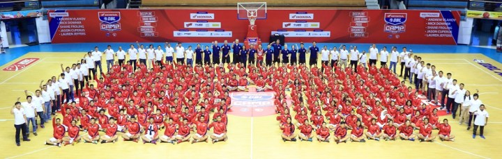 Opening Ceremony Honda DBL Camp 2015 di DBL Arena Surabaya