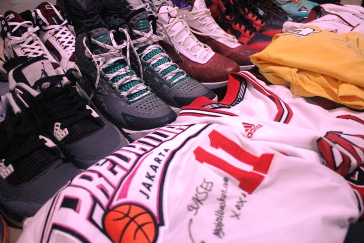 Jersey MP Predator Maria Selena juga akan dijual di bazar Peduli kabut Asap