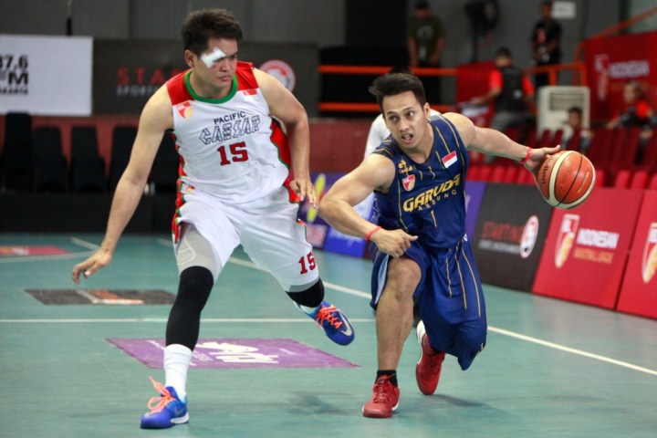 Diftha Pratama no 1 Shooting Guard Garuda Bandung - Dokumentasi IBL