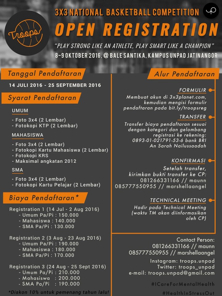 2. open regist troops