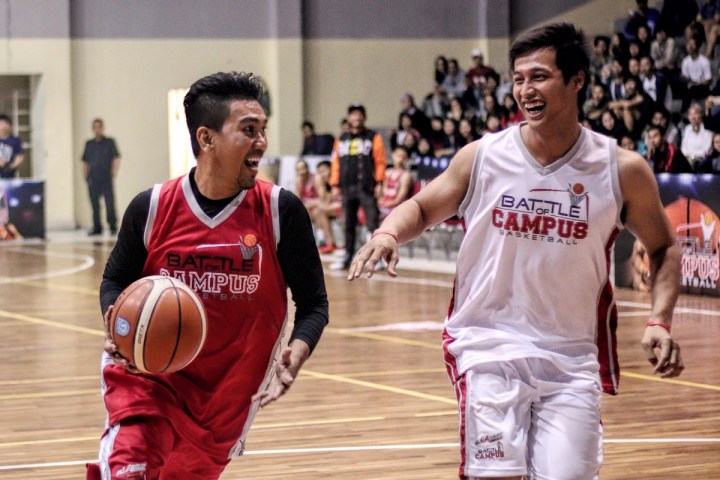 Difta Pratama yang sedang merayakan ulang tahun di minggu itu juga ikut main di BoC Selebritis